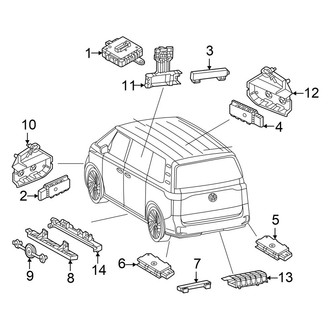 Volkswagen OE - Electrical - Keyless Entry Components (Kessy)