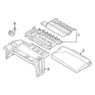 Volkswagen OE - Electrical - Fuse & Relay (Under Drivers Seat)