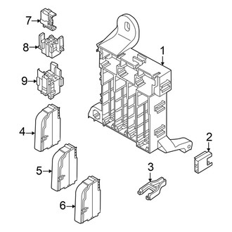 Volkswagen OE - Electrical - Fuse & Relay (Luggage Compartment)