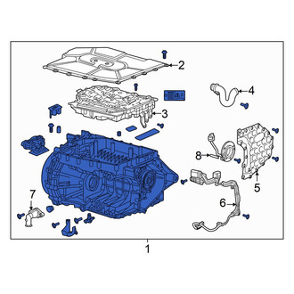 Volkswagen OE - Rear Drive Motor