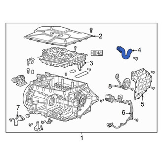 Volkswagen OE - Engine Coolant Pipe Adapter