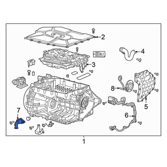Volkswagen OE - Engine Coolant Pipe Adapter