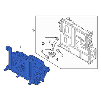 Volkswagen OE - Drive Motor Battery Pack Charger Bracket