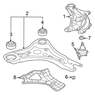 Volkswagen OE - Front Suspension - Suspension Components (RWD)