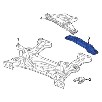 Volkswagen OE - Front Suspension Crossmember Reinforcement