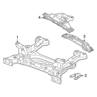 Volkswagen OE - Front Suspension - Suspension Mounting (RWD)
