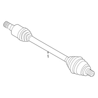 Volkswagen OE - Front Suspension - Drive Axles (AWD)