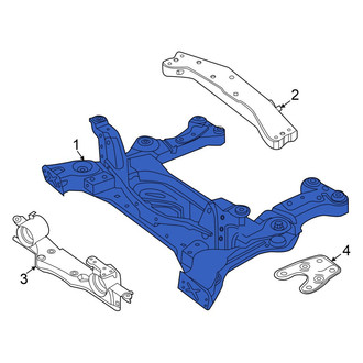 Volkswagen OE - Front Suspension Subframe Crossmember