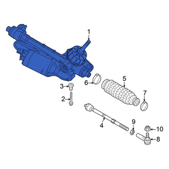 Volkswagen OE - Front Rack and Pinion Assembly