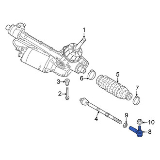 Volkswagen OE - Front Outer Steering Tie Rod End