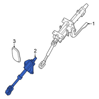 Volkswagen OE - Steering Shaft