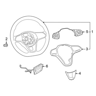 Volkswagen OE - Steering Wheel & Trim
