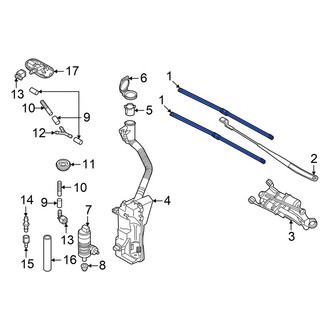 Volkswagen OE - Front Wiper Blade