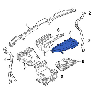 Volkswagen OE - HVAC Air Inlet Housing