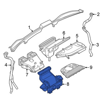 Volkswagen OE - Front Center Instrument Panel Air Duct