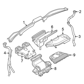 Volkswagen OE - Cowl (Inner)