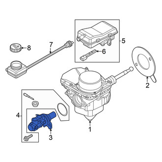 Volkswagen OE - Brake Master Cylinder