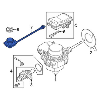 Volkswagen OE - Brake Master Cylinder Reservoir