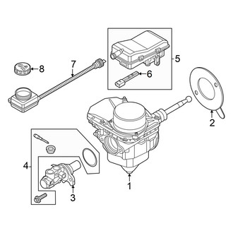 Volkswagen OE - Cowl - Components on Dash Panel