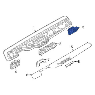 Volkswagen OE - Front Inner Dashboard Air Vent