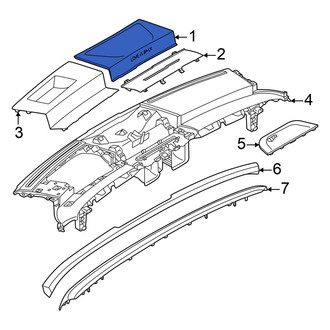 Volkswagen OE - Instrument Panel Molding