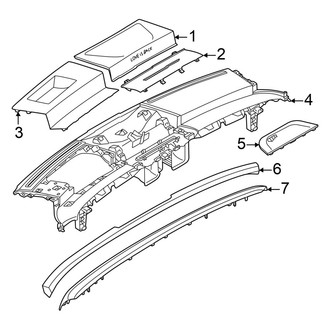 Volkswagen OE - Instrument Panel Components (Front)