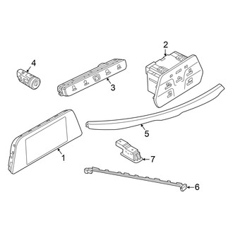 Volkswagen OE - Instrument Panel - Cluster & Switches