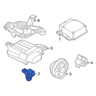 Volkswagen OE - Front Air Bag Impact Sensor