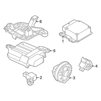 Volkswagen OE - Restraint Systems - Air Bag Components (Modules & Sensors)
