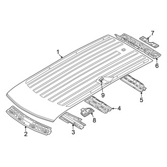 Volkswagen OE - Roof & Components (W/O Panoramic), (Pro S / Pro S Plus)