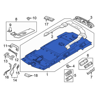 Volkswagen OE - Headliner