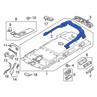 Volkswagen OE - Front Right Upper Instrument Panel Air Duct