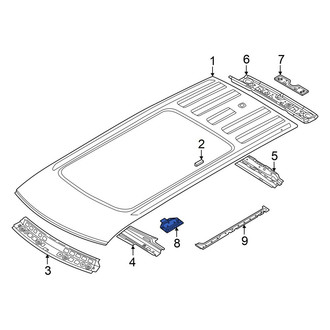 Volkswagen OE - Roof Panel Bracket