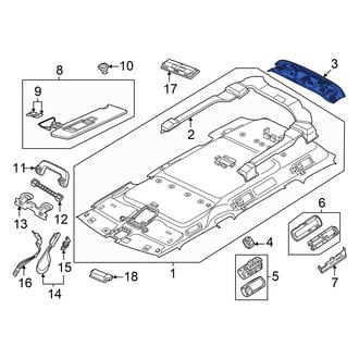 Volkswagen OE - Roof Opening Trim
