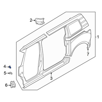 Volkswagen OE - Right Uniside Bracket