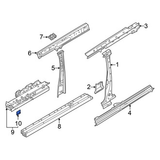 Volkswagen OE - Jack Pad Bracket