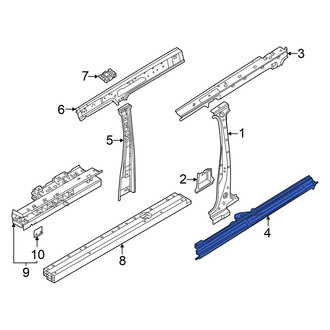 Volkswagen OE - Left Rocker Panel
