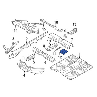 Volkswagen OE - Battery Tray