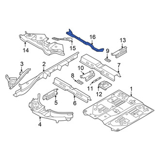 Volkswagen OE - Floor Pan Crossmember