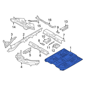 Volkswagen OE - Front Floor Pan