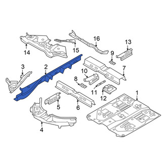 Volkswagen OE - Left Frame Side Member