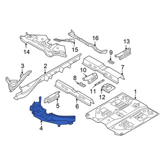 Volkswagen OE - Floor Pan Crossmember