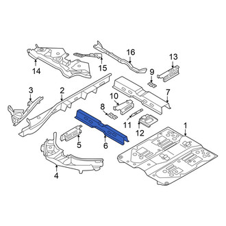 Volkswagen OE - Floor Pan Crossmember
