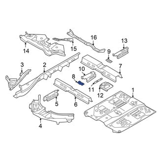 Volkswagen OE - Front Floor Support
