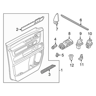 Volkswagen OE - Front Door - Interior Trim
