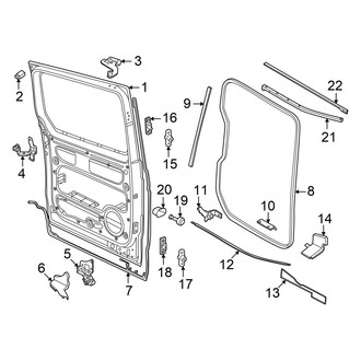 Volkswagen OE - Side Loading Door / Sliding - Door & Components