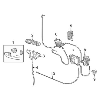 Volkswagen OE - Side Loading Door / Sliding - Lock & Hardware