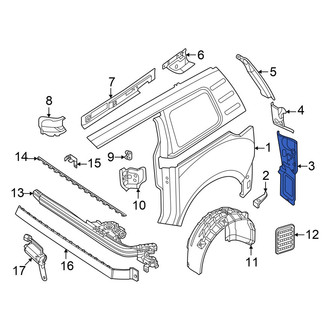 Volkswagen OE - Rear Left Tail Light Pocket
