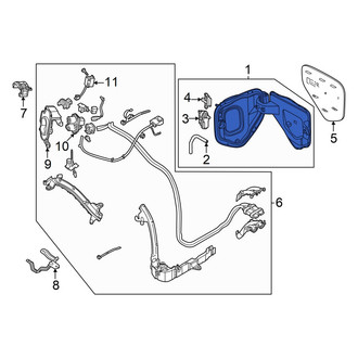 Volkswagen OE - Drive Motor Battery Pack Charging Port Assembly
