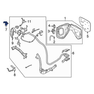 Volkswagen OE - Battery Charging Cable Bracket